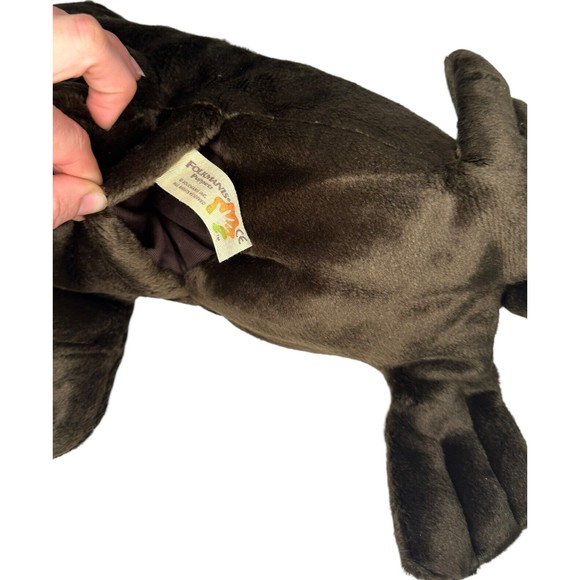 Rare Folkmanis Folktails Sea Lion Hand Puppet Full Body 18" Realistic Plush 18” - Picture 14 of 16